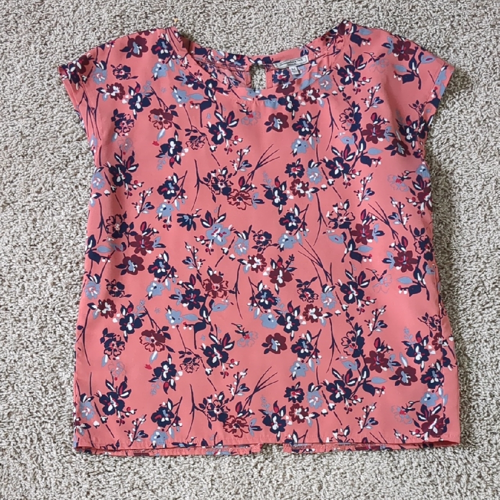 Abercrombie & Fitch Kids Floral Top in Pink and Blue
